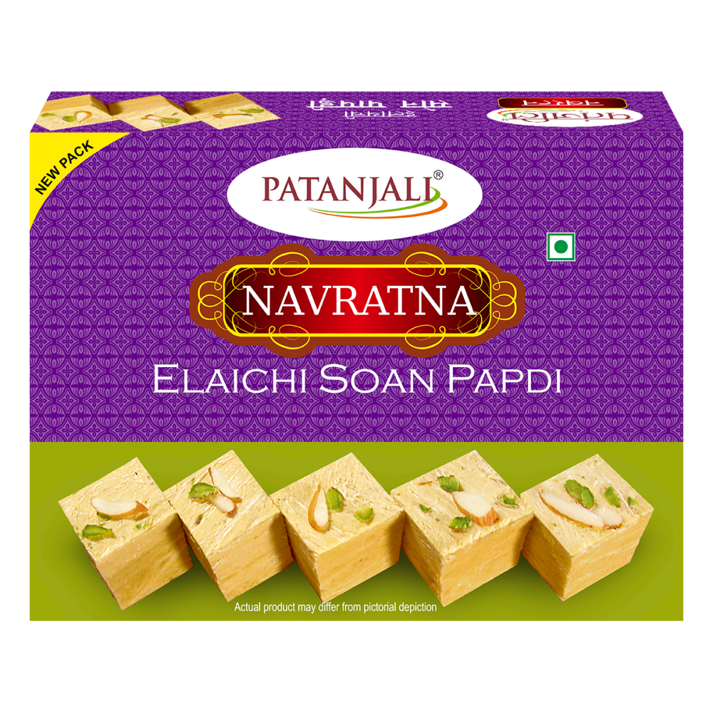 Patanjali Navratan Elaichi Soan Papadi